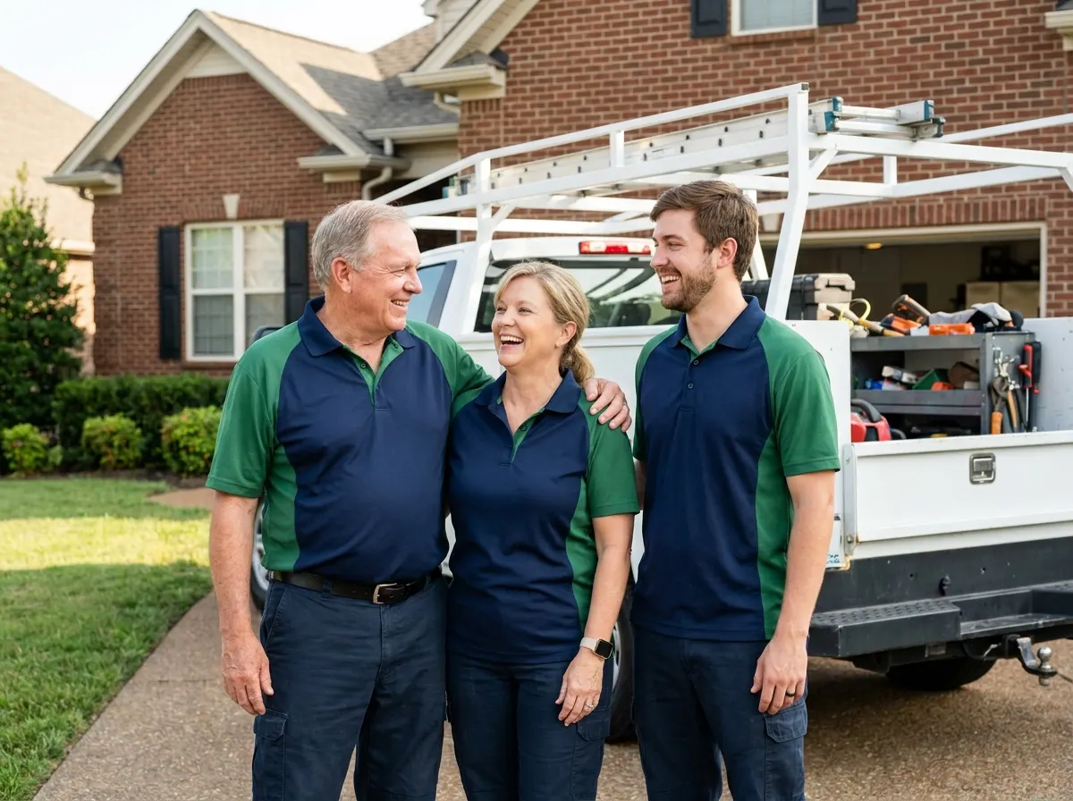 The MapleDrift Extermination team, pest control services in Nashville, TN